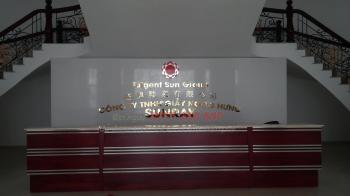 Bộ Công ty Bằng Chữ Inox - Cty SunRay Giầy Ngọc Hưng