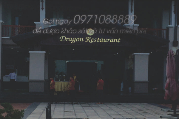 Làm biển quảng cáo cho khách sạn tại thanh hóa