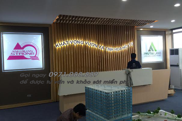 biển quảng cáo cho khách sạn anh quân tại hà nội