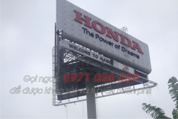 biển quảng cáo ngoài trời cho công ty Honda việt nam