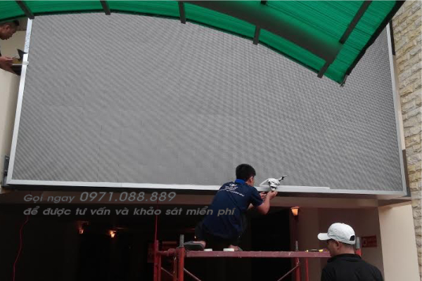 Thi công lắp đặt bảng điện tử tại hải phòng