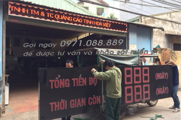 Bảng điện tử đếm thời gian