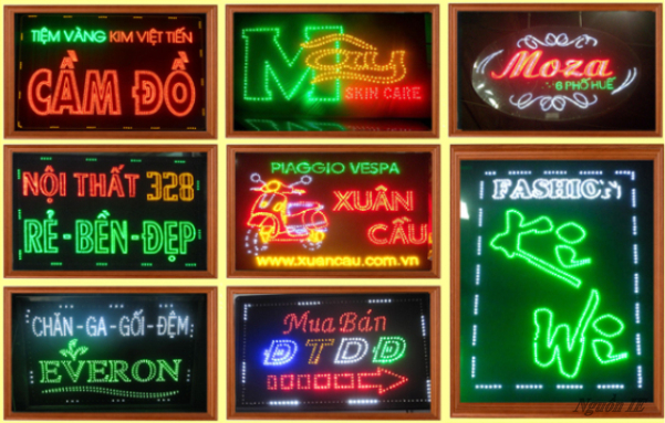 Biển Led vẫy tại Hà Nội