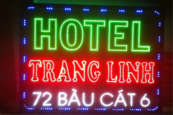 biển led vẫy cho hotel - nhà nghỉ