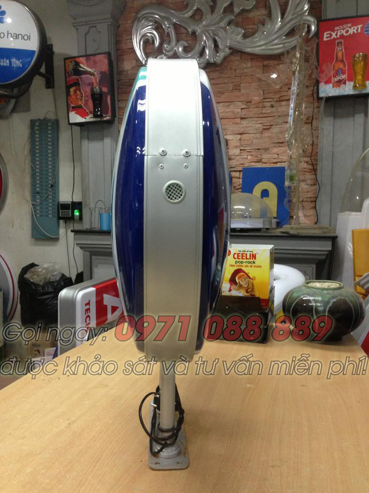 Biển Hộp Đèn Mica Hút Nổi - ATM Ocean Bank