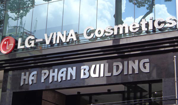 Đơn vị gia công chữ chân nhôm giá rẻ Hà Nội