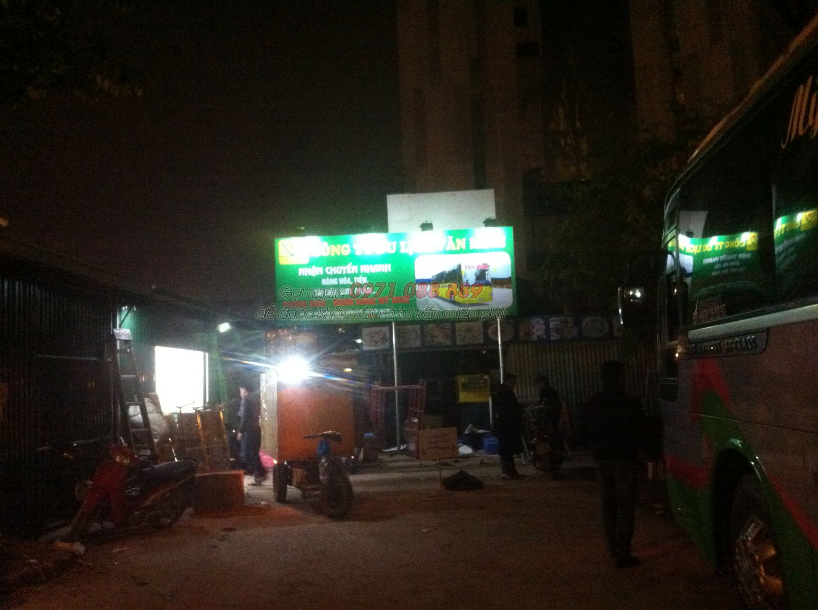 Biển Quảng Cáo - Nhà Xe Văn Minh